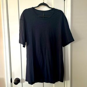 Lululemon XXL Navy Cotton Tee